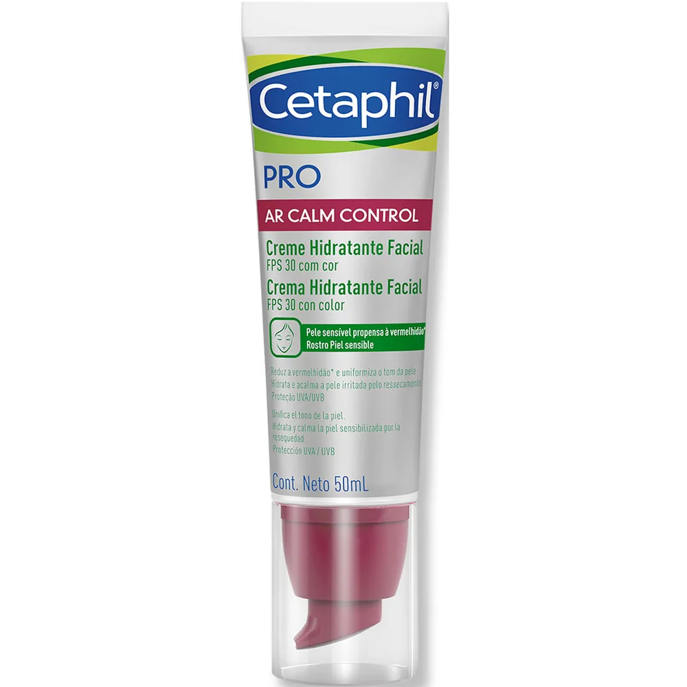 Creme Facial Cetaphil Pro Hidratante com Cor FPS 30 50ml