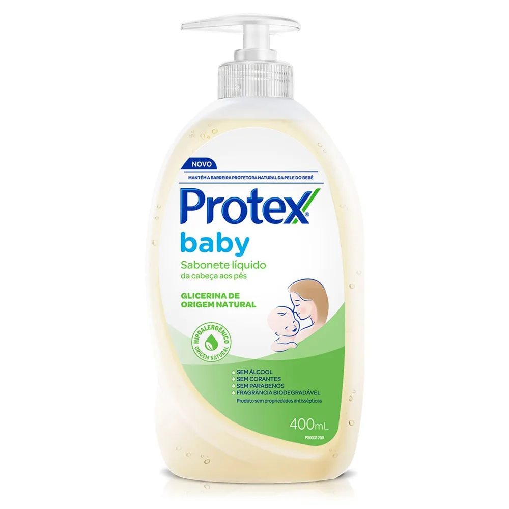 Sabonete Líquido Infantil Protex Baby Glicerina 400ml