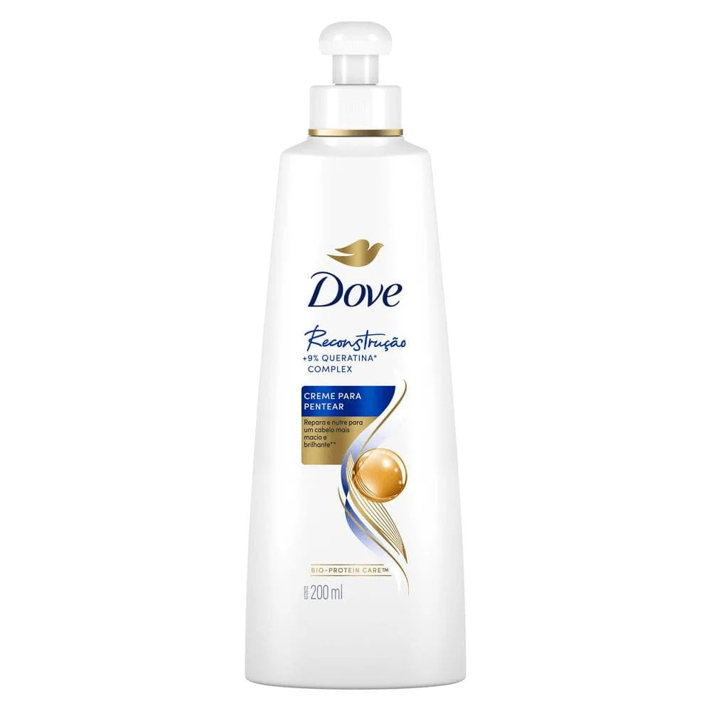 Creme de Pentear Dove Reconstrução + 9% Queratina Complex 200ml