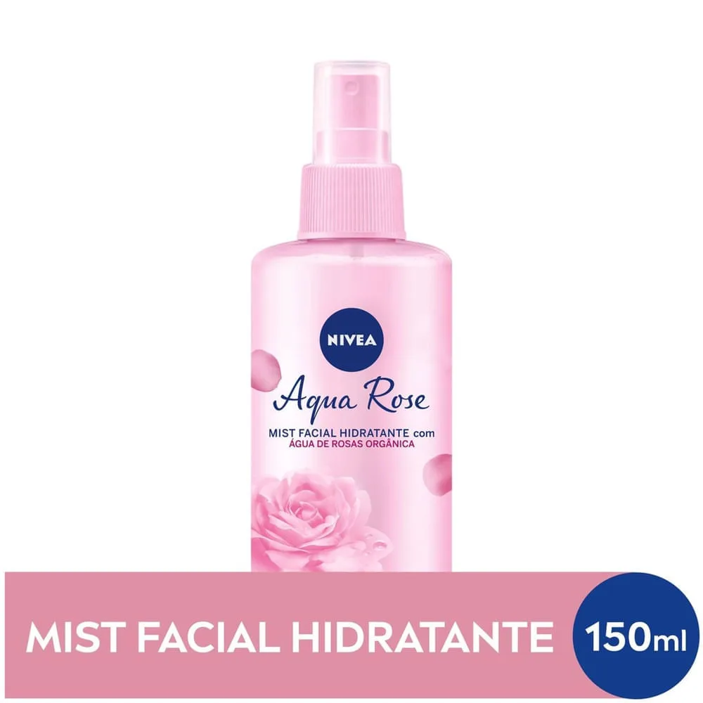Hidratante Facial Nivea Aqua Rose em Spray 150ml
