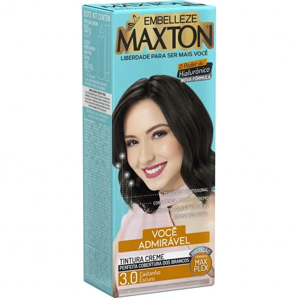 Tintura Maxton Castanho Escuro 3.0