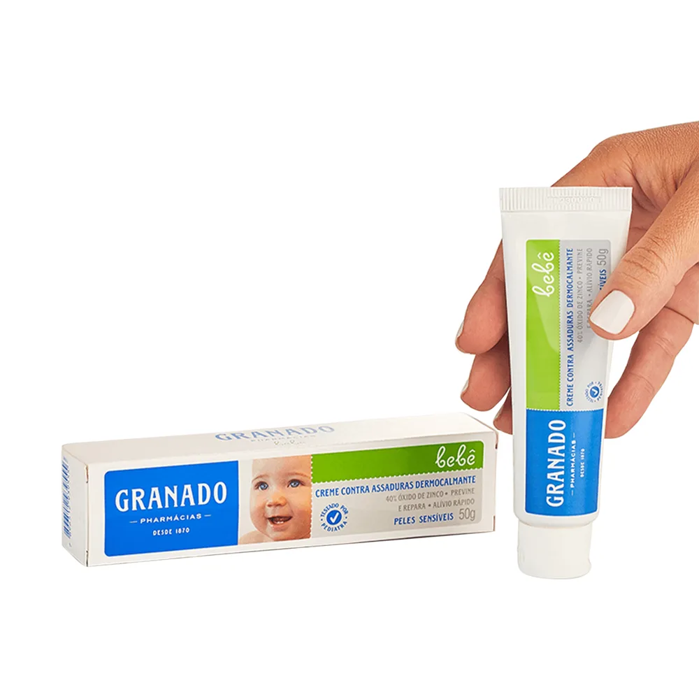 Pomada para Assadura Granado Bebê Pele Sensível 50g