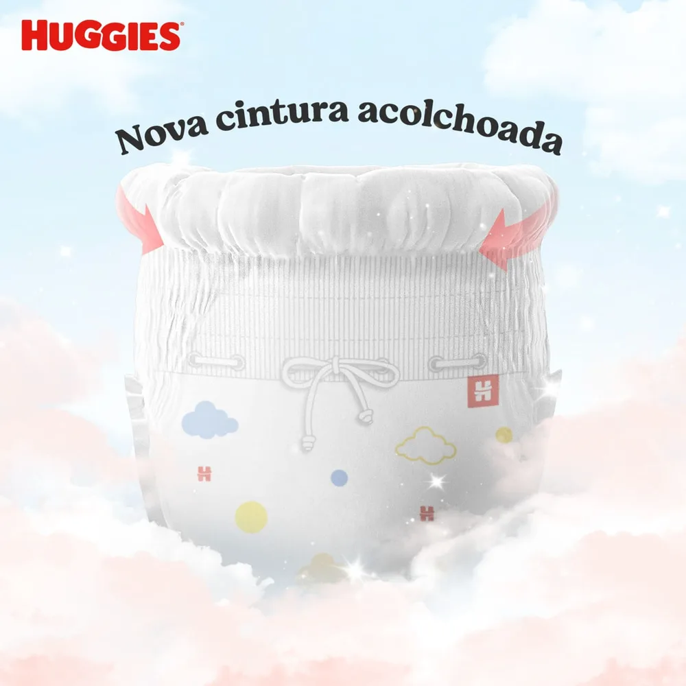 Fralda Pants Huggies Proteção Acolchoada M 100 Unidades