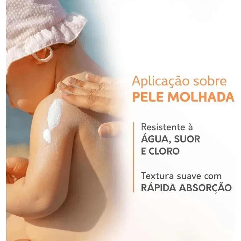 Protetor Solar Episol Infantil FPS60 Resistente à Água 100ml