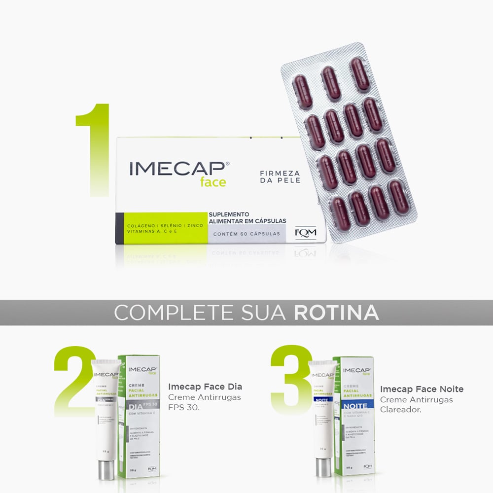 Imecap Face Colágeno 60 Cápsulas