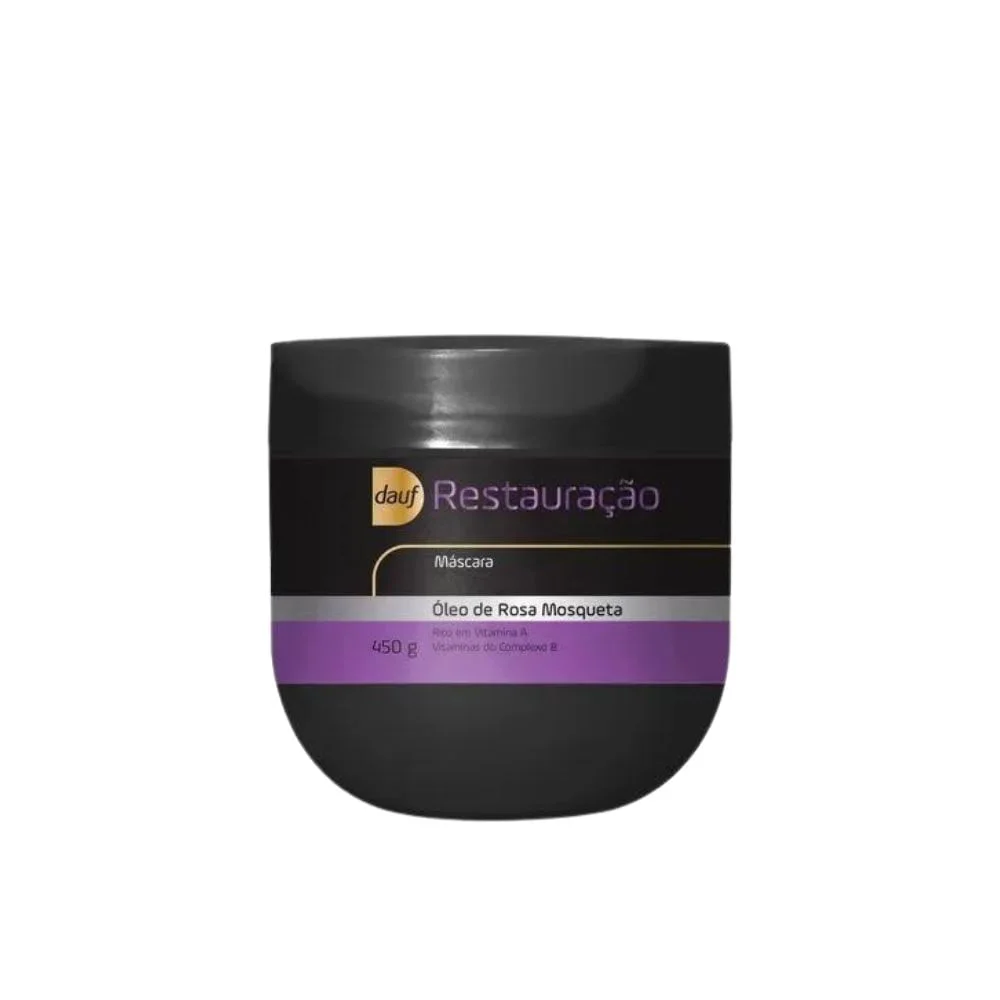 Máscara De tratamento Capilar Dauf restauração oleo De rosa Mosqueta 450g