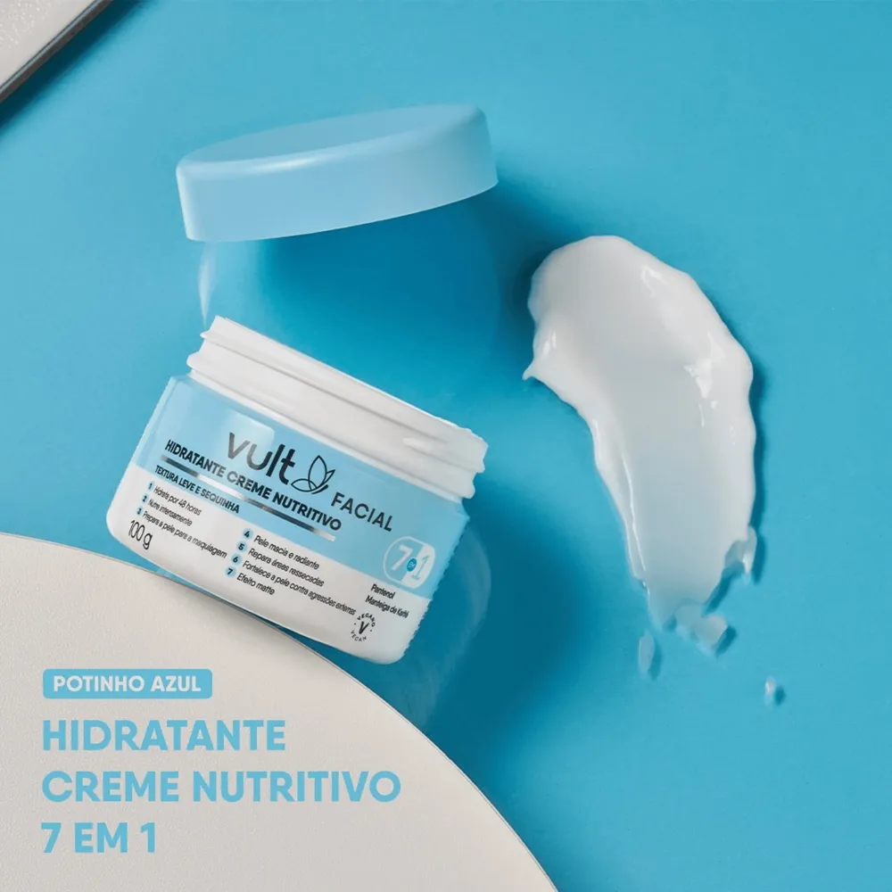 Hidratante Facial Vult Nutritivo 7 em 1 100g