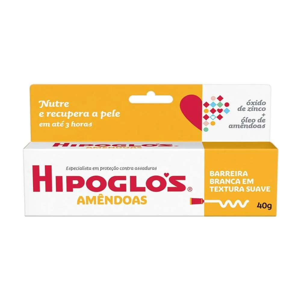 Creme Preventivo De Assaduras Hipoglós Amêndoas 40G
