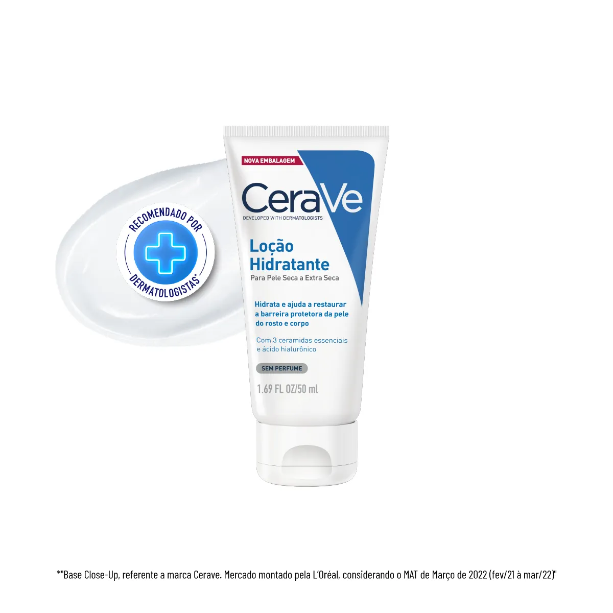 CeraVe Loção Hidratante para Pele Seca a Extra Seca 50ml