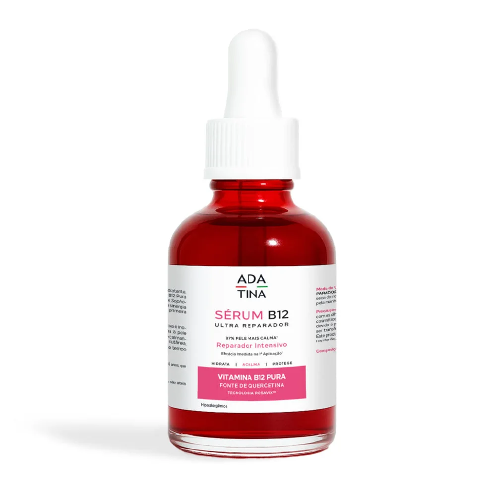 Sérum B12 Ultra Reparador Ada Tina Clareador Calmante