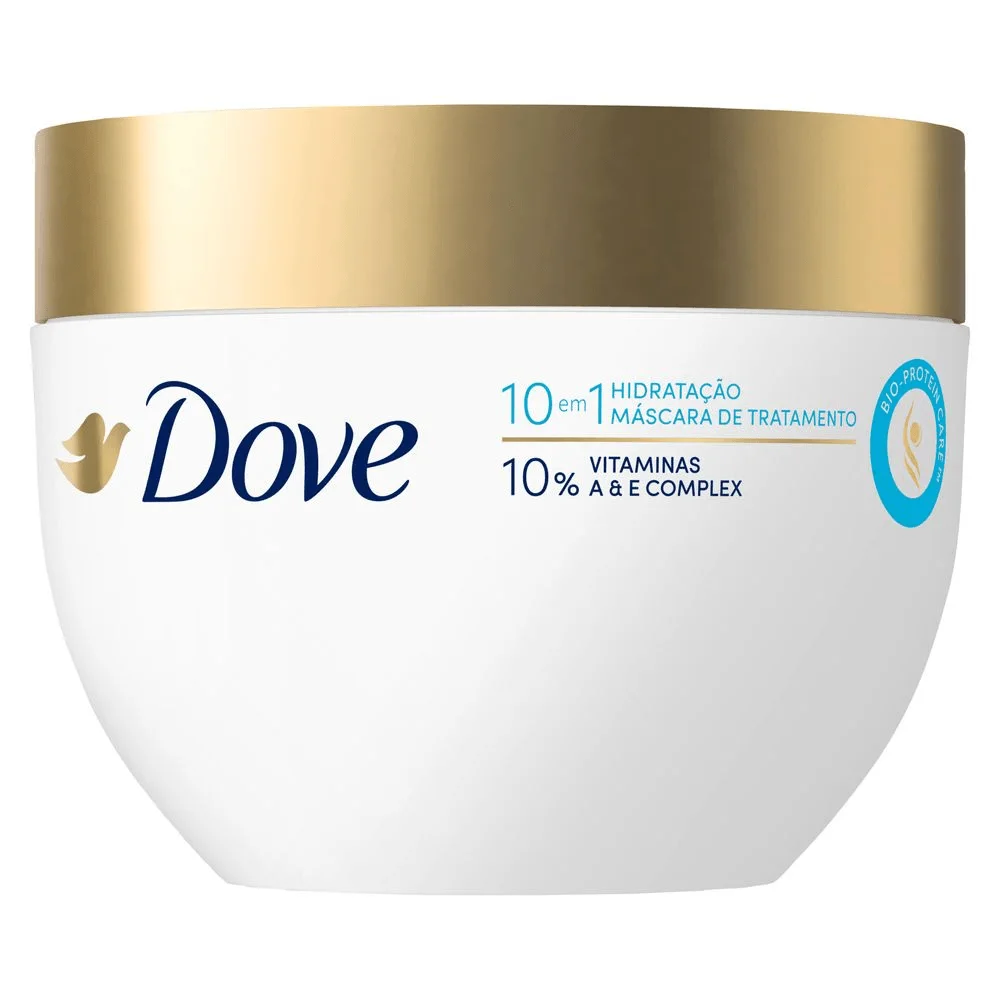Máscara de Tratamento Dove Hidratação + Vitamina A & E 10 em 1270g