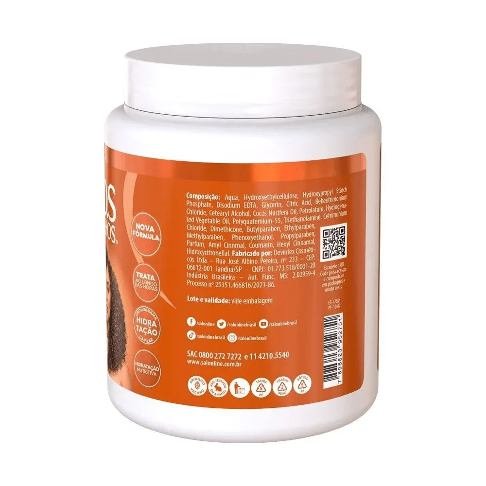 Creme de Pentear Salon Line SOS Cachos Coco 1Kg