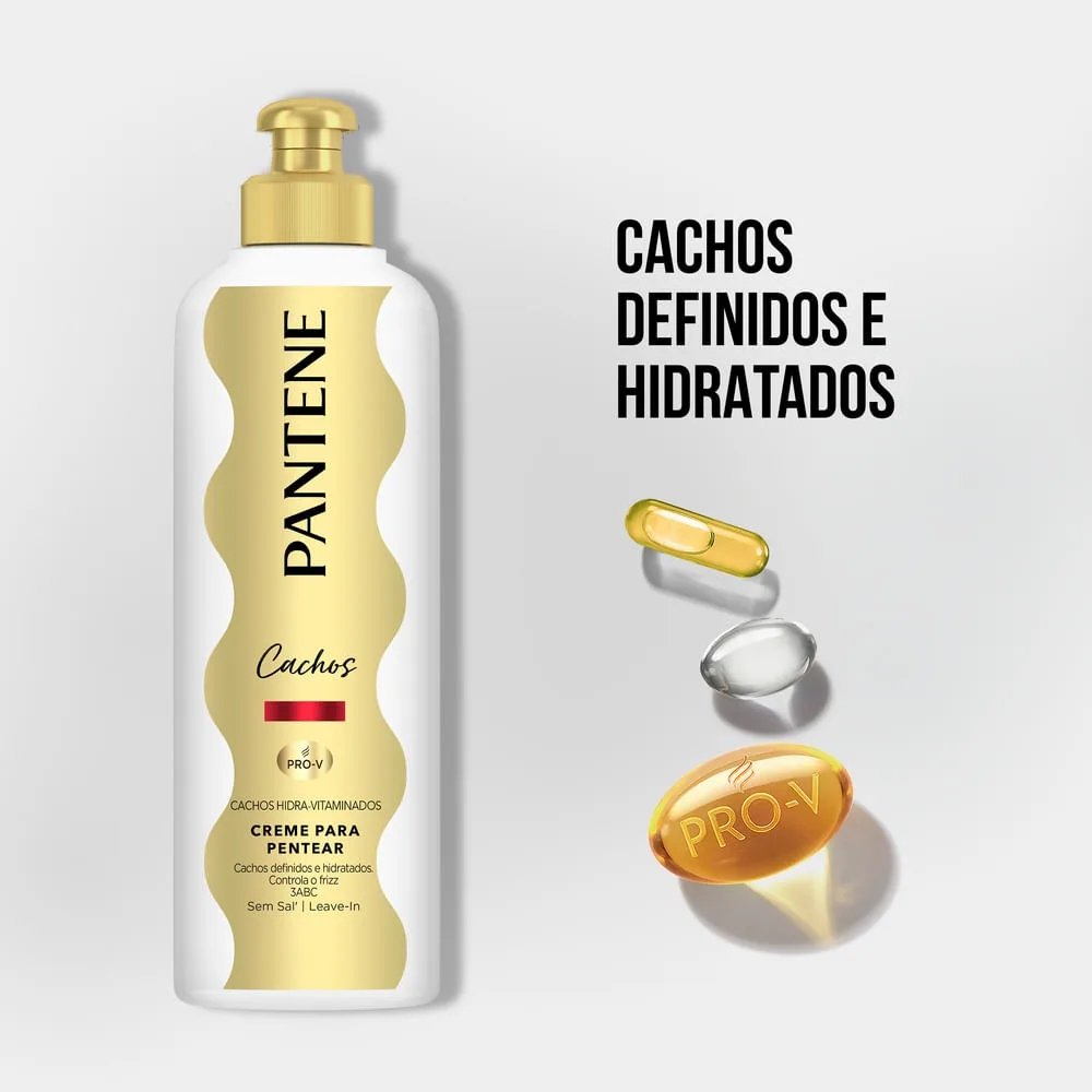 Creme de Pentear Pantene Pro-V Cachos Hidra-Vitaminadoss 240g