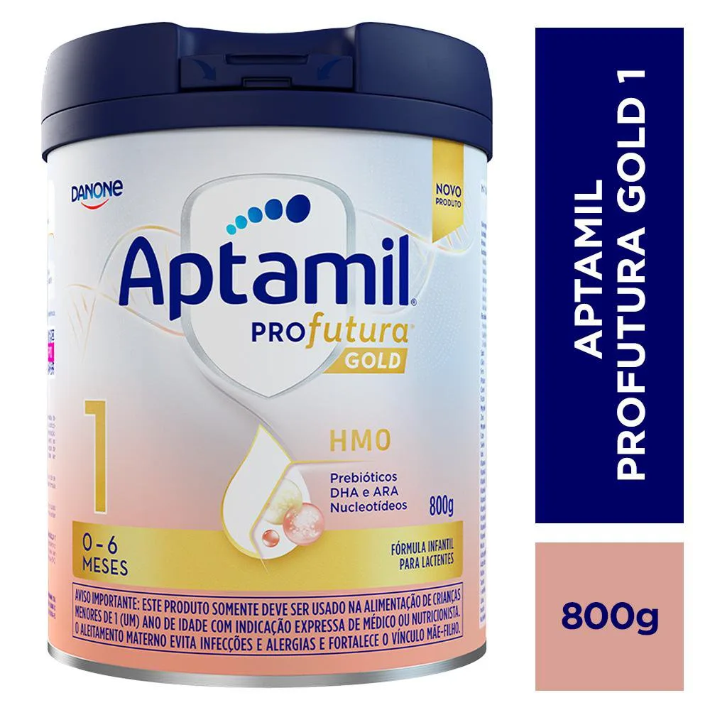 Fórmula Infantil Aptamil Profutura Gold 1 De 0 A 6 Meses 800g