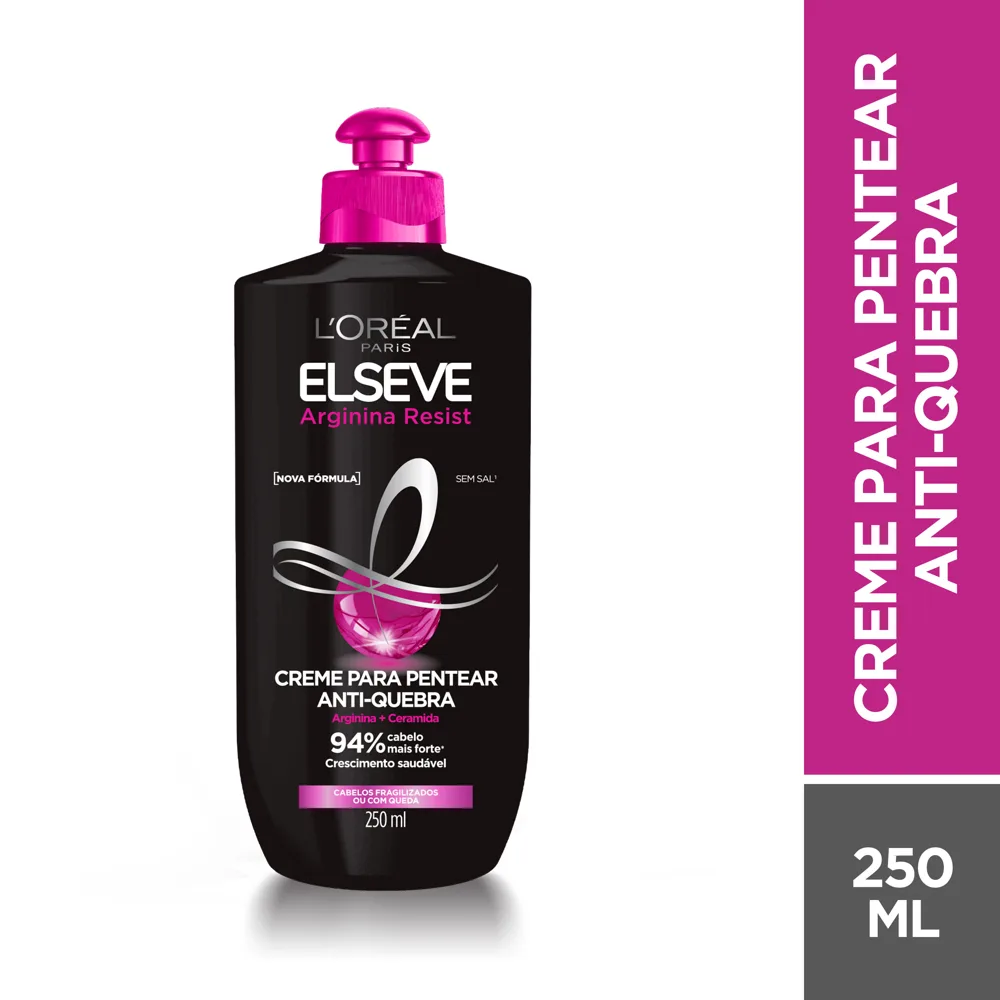Creme de Pentear Elseve Arginina Resist Anti-quebra 250ml