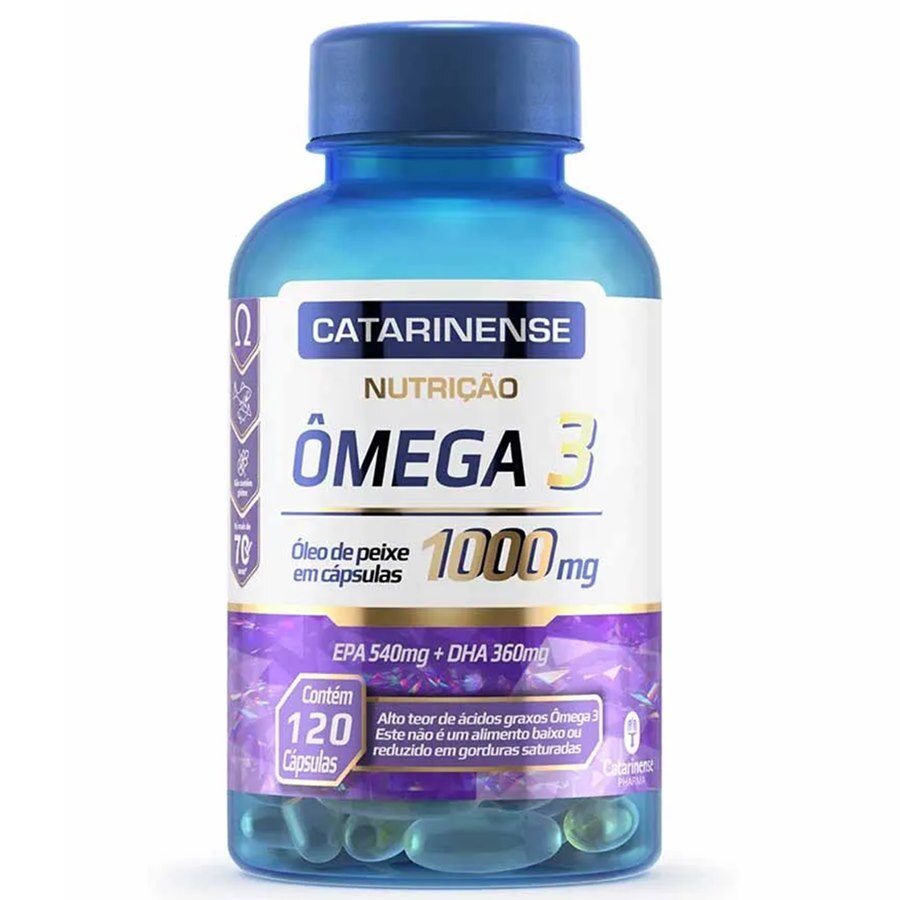 Ômega 3 1000mg Catarinense — 120 Cápsulas