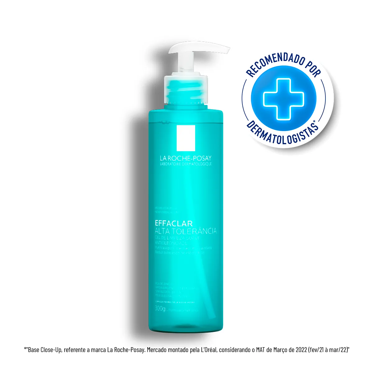 Gel de Limpeza Facial La Roche-Posay Effaclar Alta Tolerância Gel de Limpeza Facial para Peles Sensíveis 300g