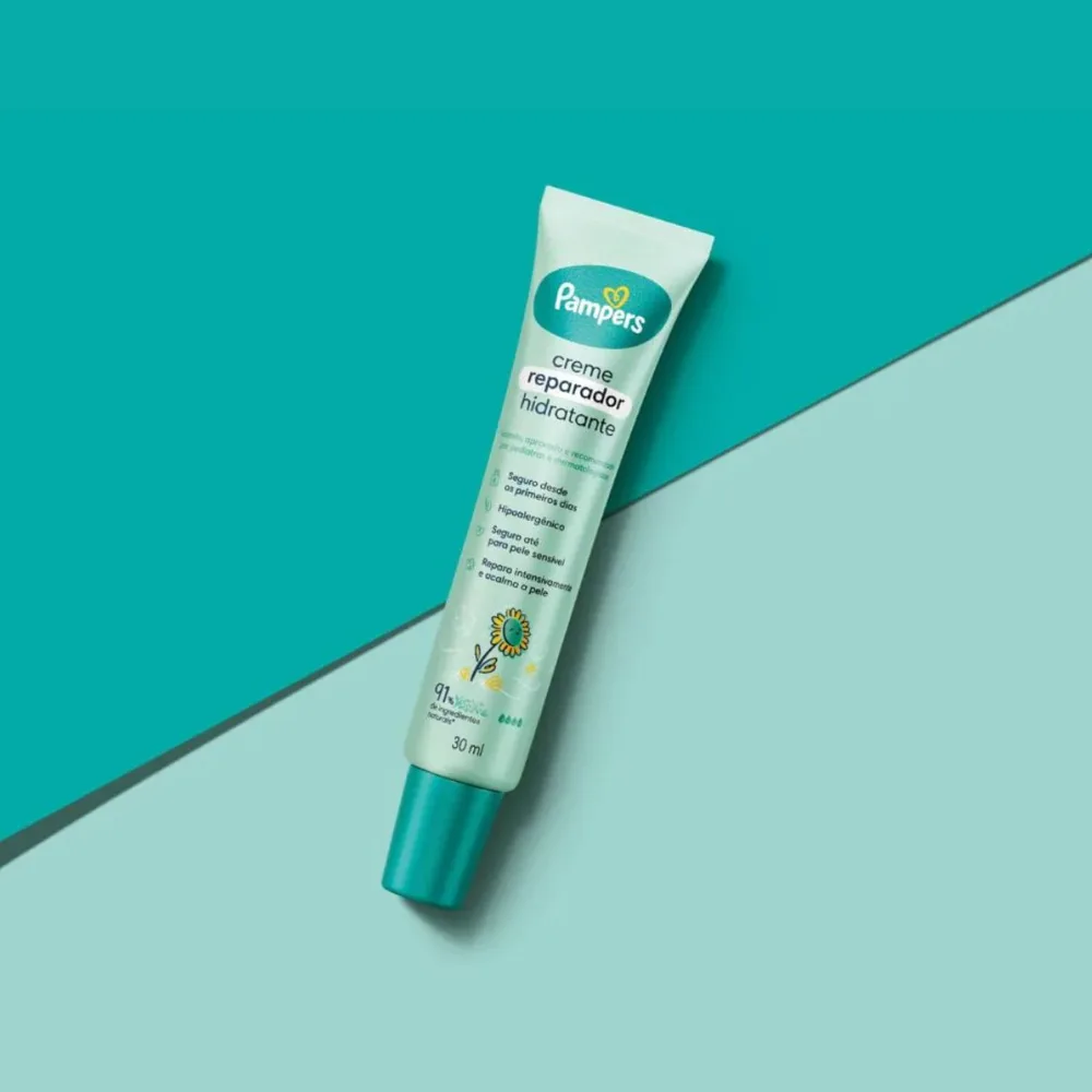 Creme Reparador Hidratante Pampers Bebê Girassol 30ml