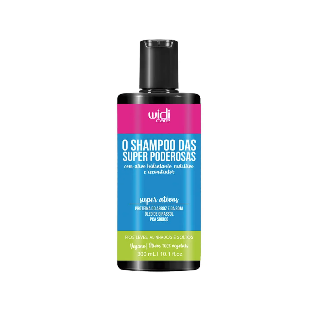 Kit Shampoo 300ml + Máscara 300g - Widi Care - Super Poderosas