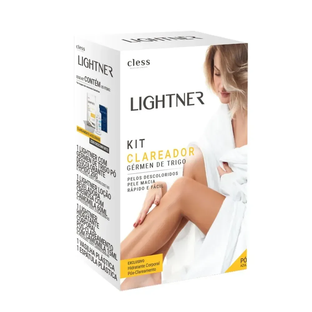 Kit Descolorante Lightner Germen De Trigo