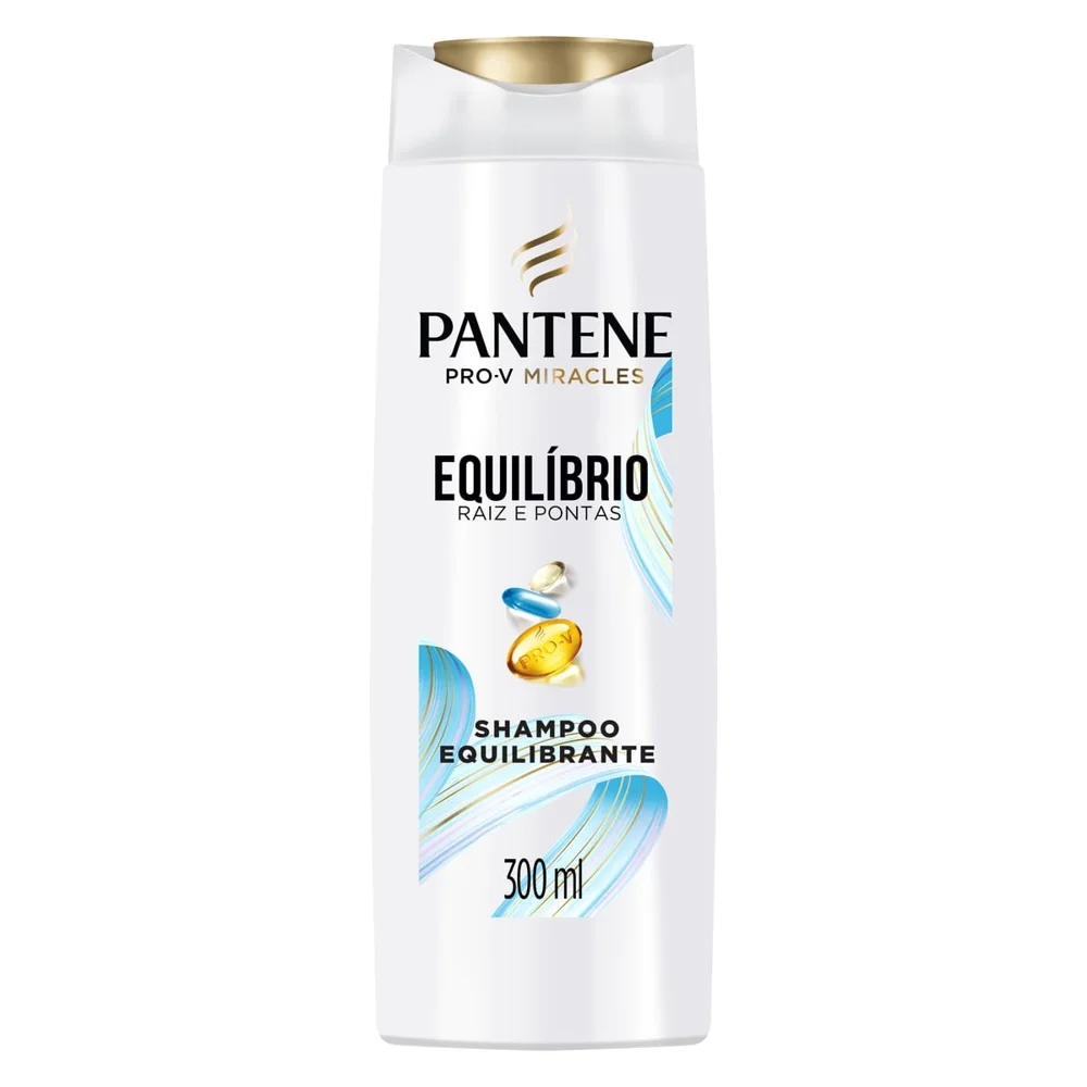 Shampoo Pantene Pro-V Miracles Equilíbrio Raiz & Pontas 300ml