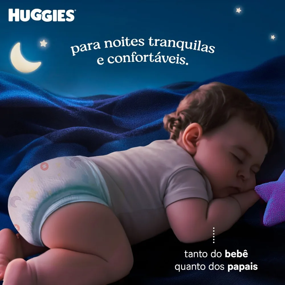 Fralda Descartável Infantil Pants Huggies Soninho Perfeito XG 24 Unidades