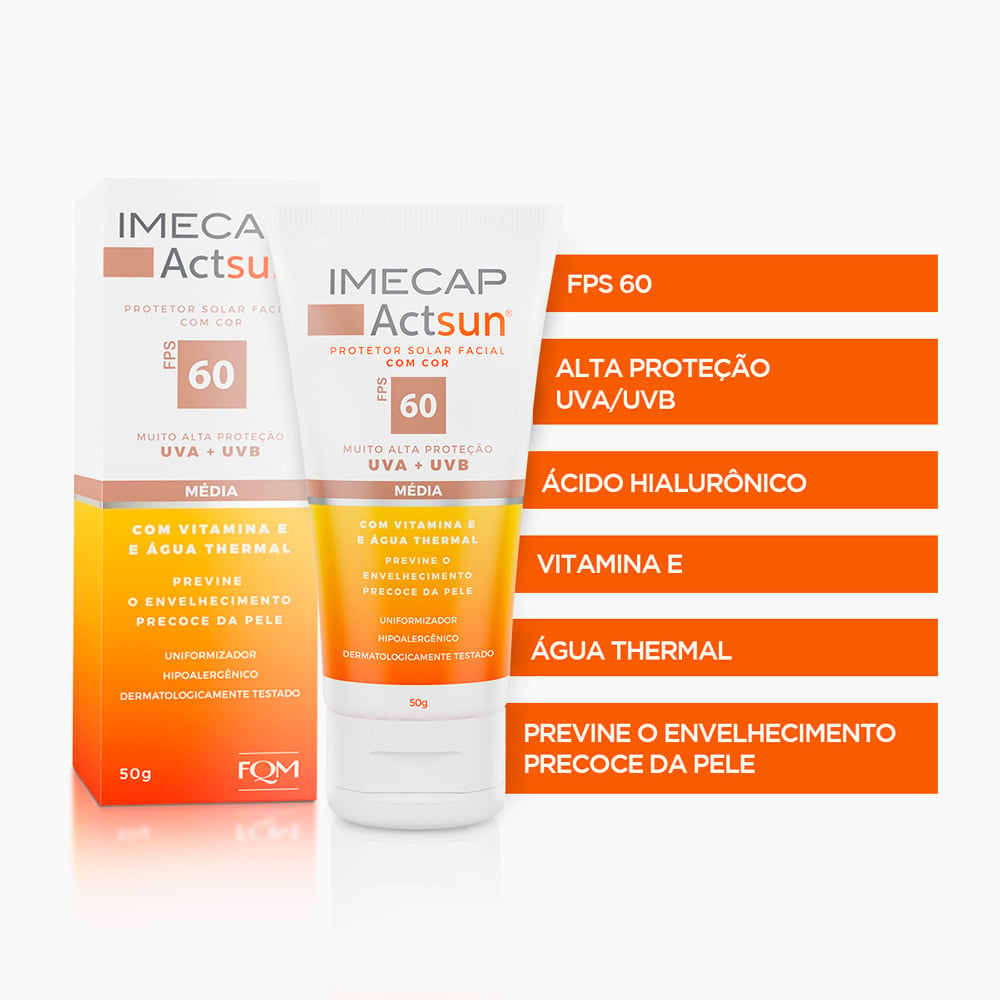 Actsun Facial Cor Média FPS 60