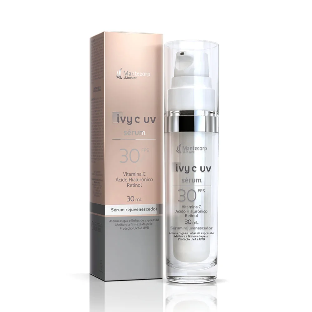 Sérum UV FPS 30 Mantecorp Ivy C 30ml