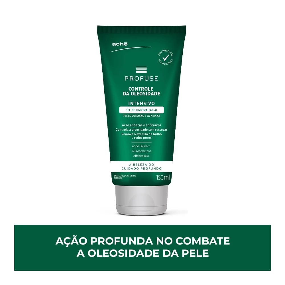 Gel De Limpeza Facial Profuse Controle De Oleosidade Intensivo 150ml