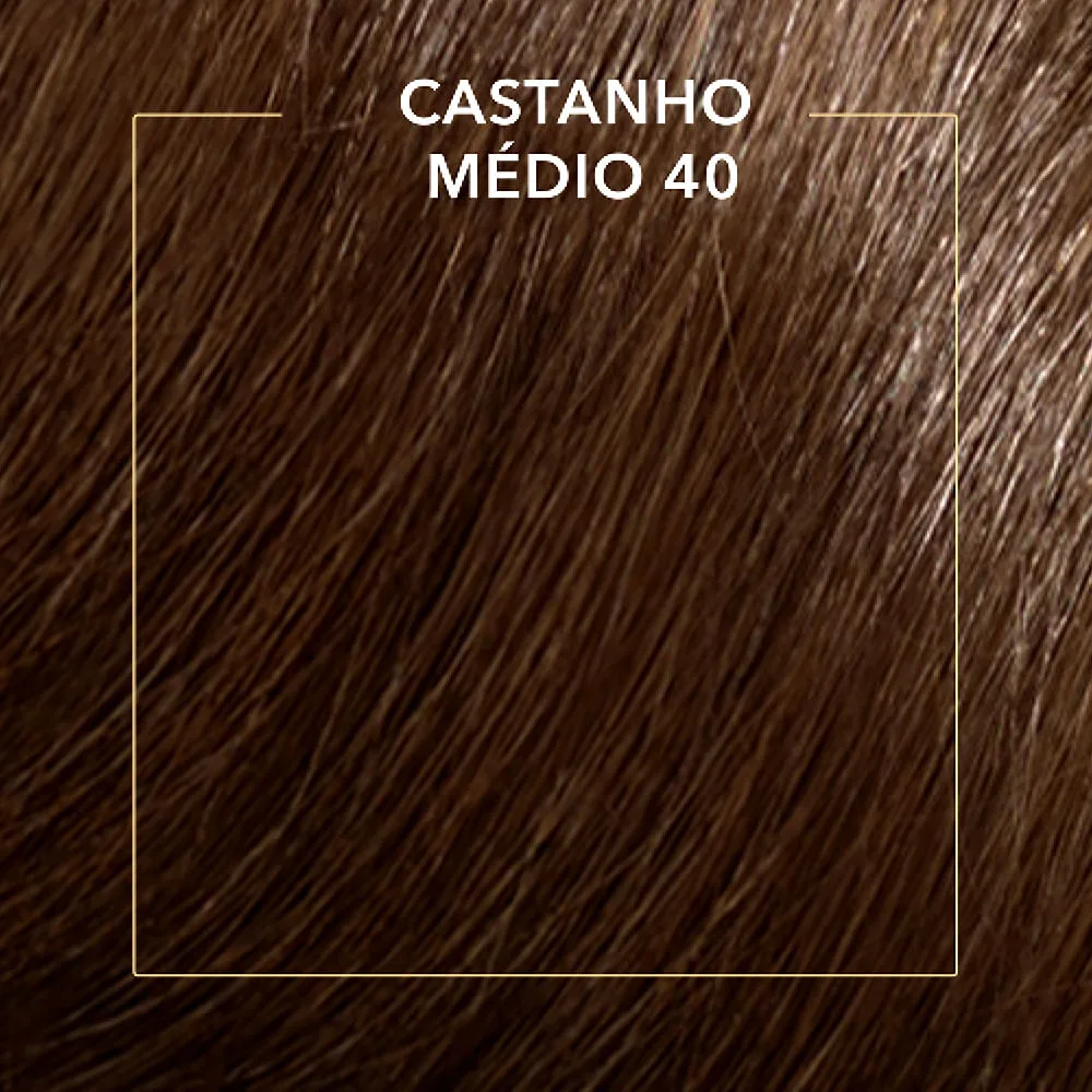 Tintura Koleston castanho Médio Kit 40