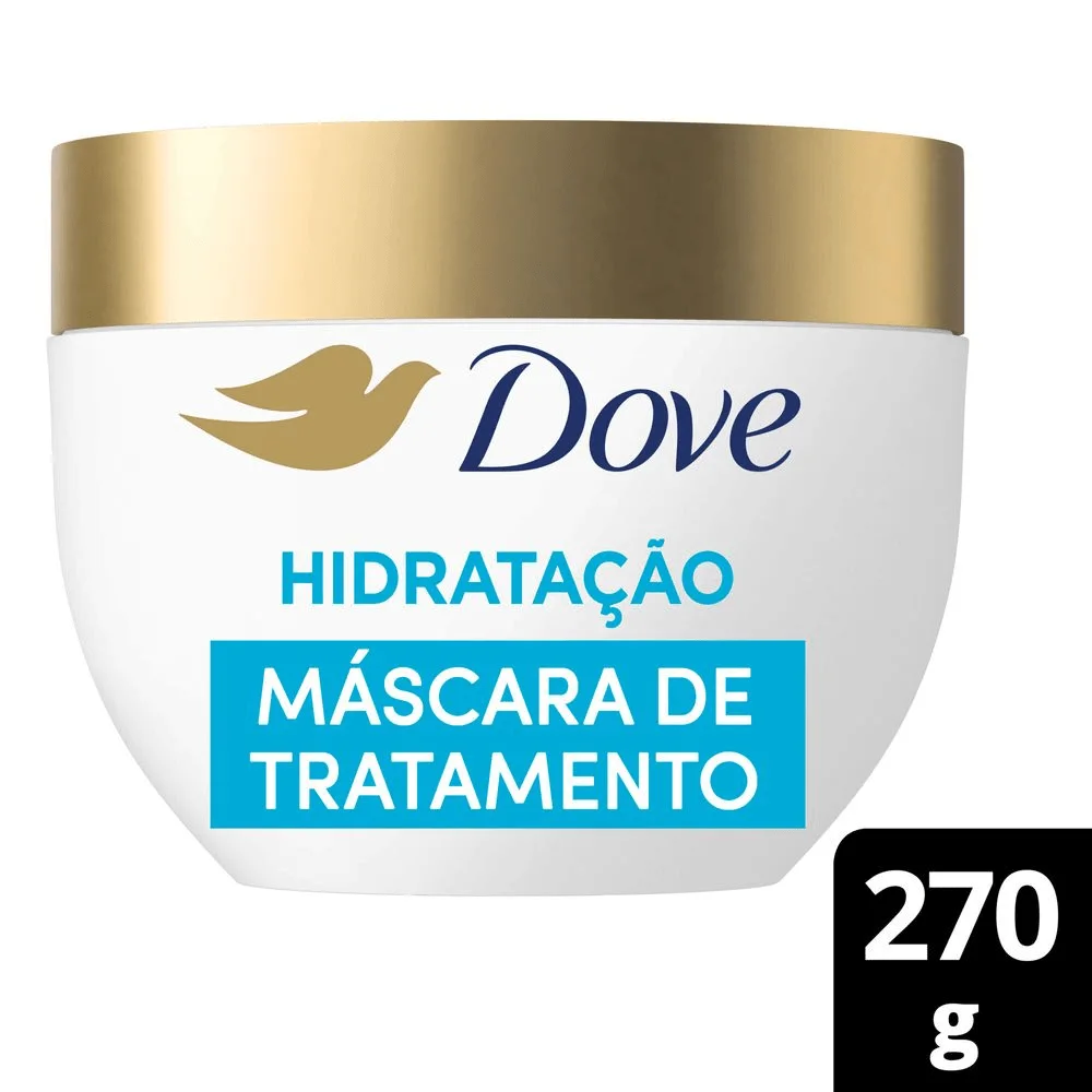 Máscara de Tratamento Dove Hidratação + Vitamina A & E 10 em 1270g