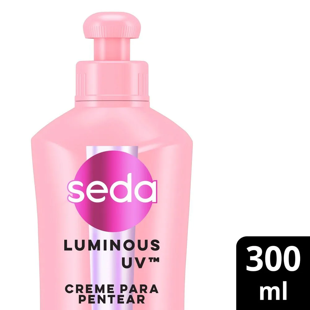 Creme de Pentear Seda Luminous UV Glycol + Vita C 300ml