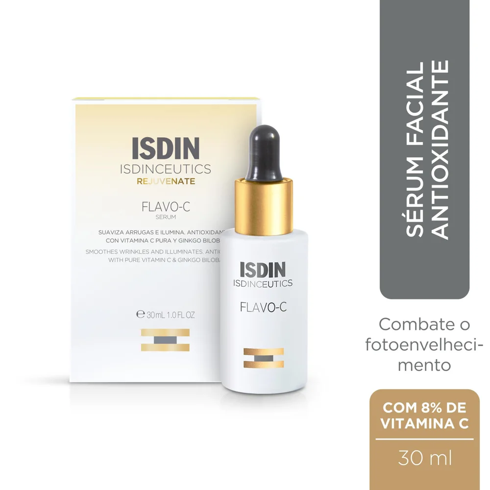 Sérum Antioxidante Com Vitamina C Isdinceutics Flavo C 30ml