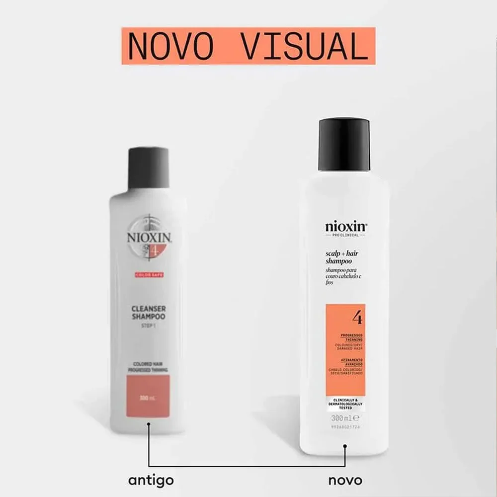 Nioxin - System 4 Scalp Hair - Shampoo Capilar