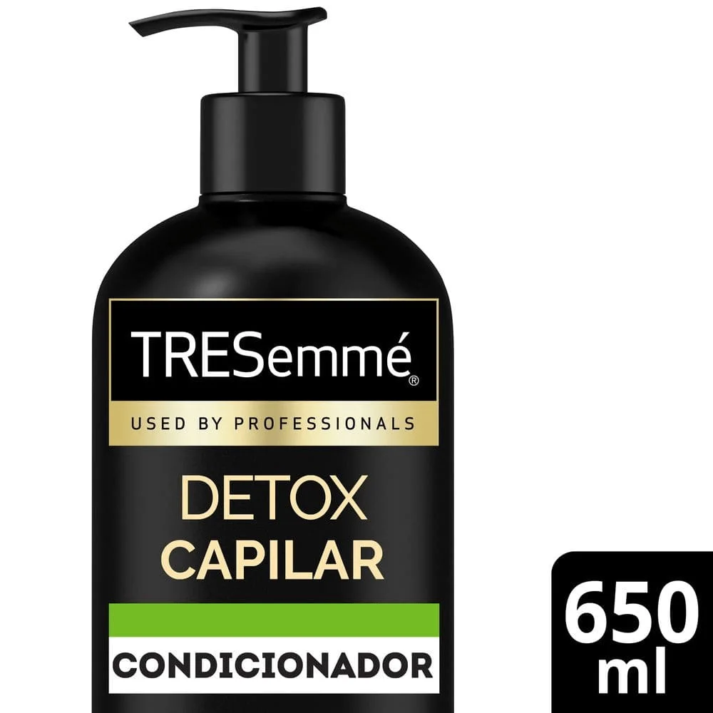 Condicionador TRESemmé Detox Capilar Matcha e Gengibre 650ml