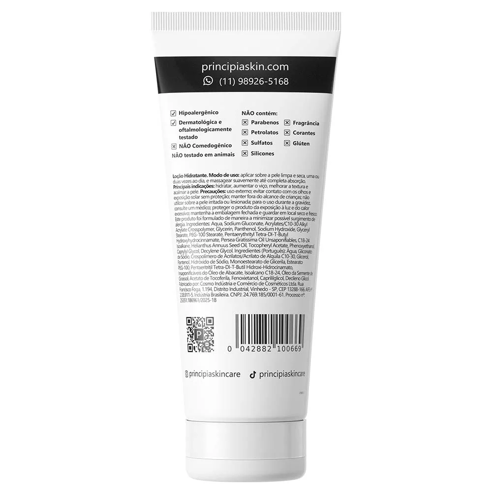 Loção Hidratante Principia Lh 02 200ml