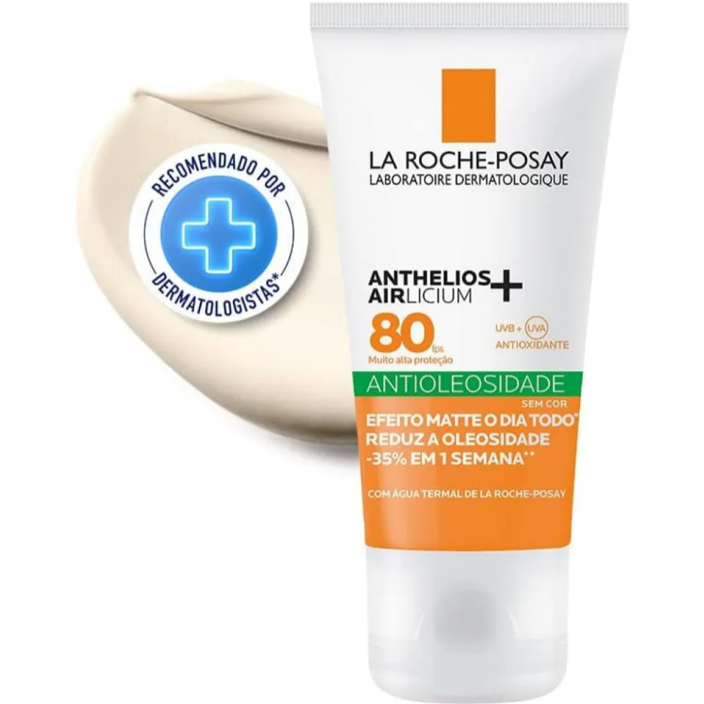 Protetor Solar Facial La Roche-Posay Anthelios Airlicium+ FPS80 40g