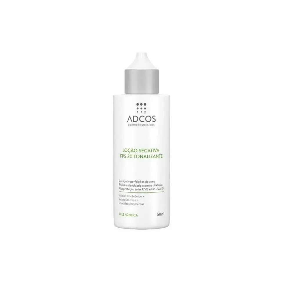 Adcos Acne Solution Locao Sfps 30 T 50ml