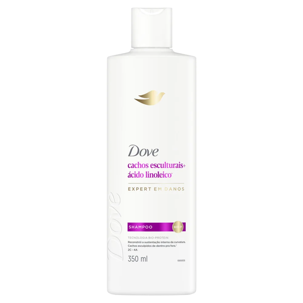 Shampoo Dove Cachos Esculturais + Ácido Linoleico 350ml