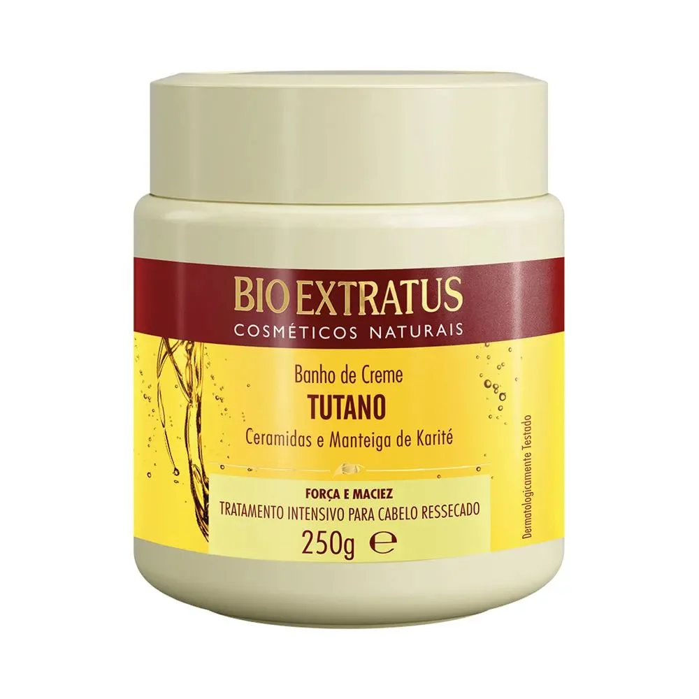 Creme de Tratamento Capilar Bio Extratus Tutano Ceramidas e Manteiga de Karité 250g