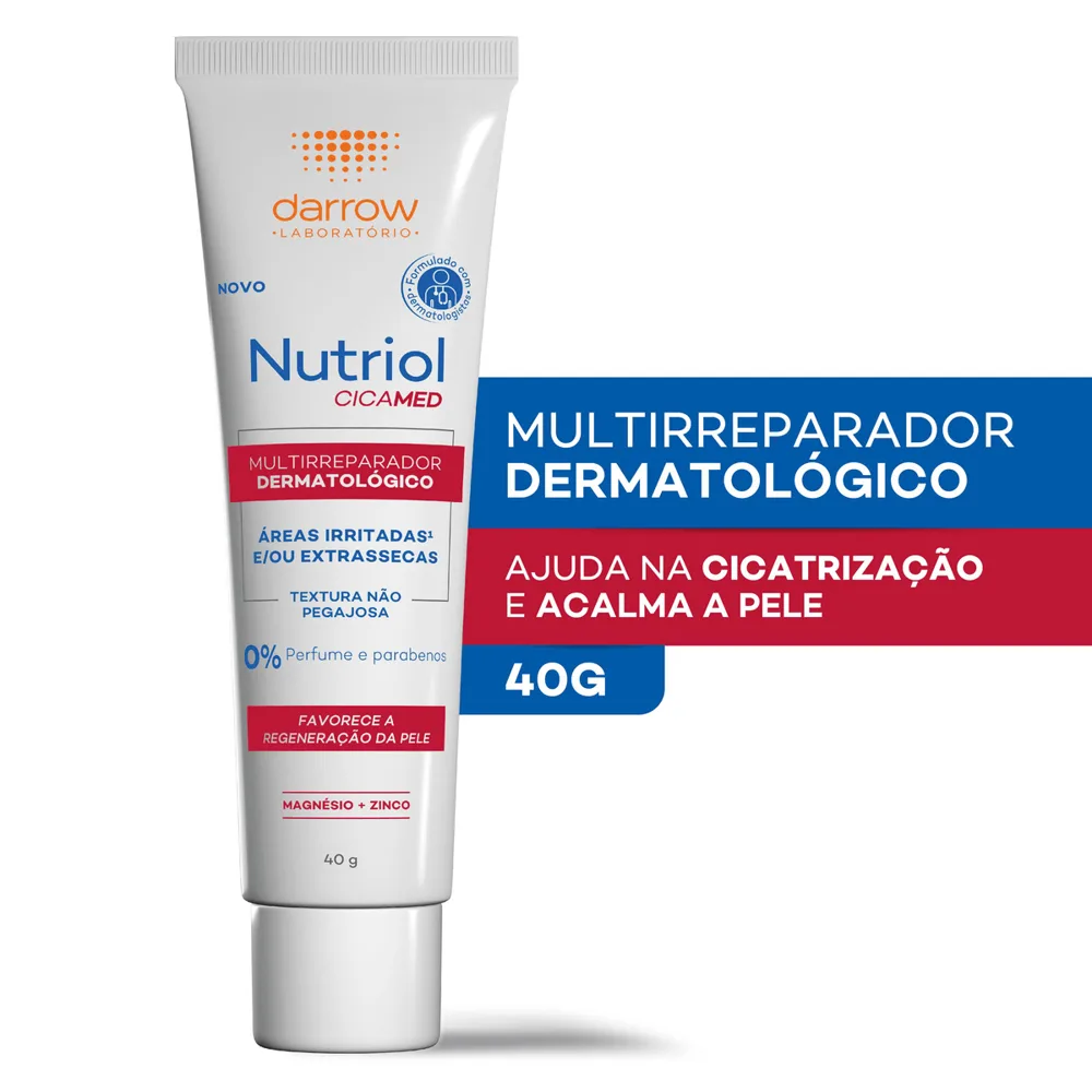 Creme Multirreparador Darrow Nutriol Cicamed Dermatológico 40g