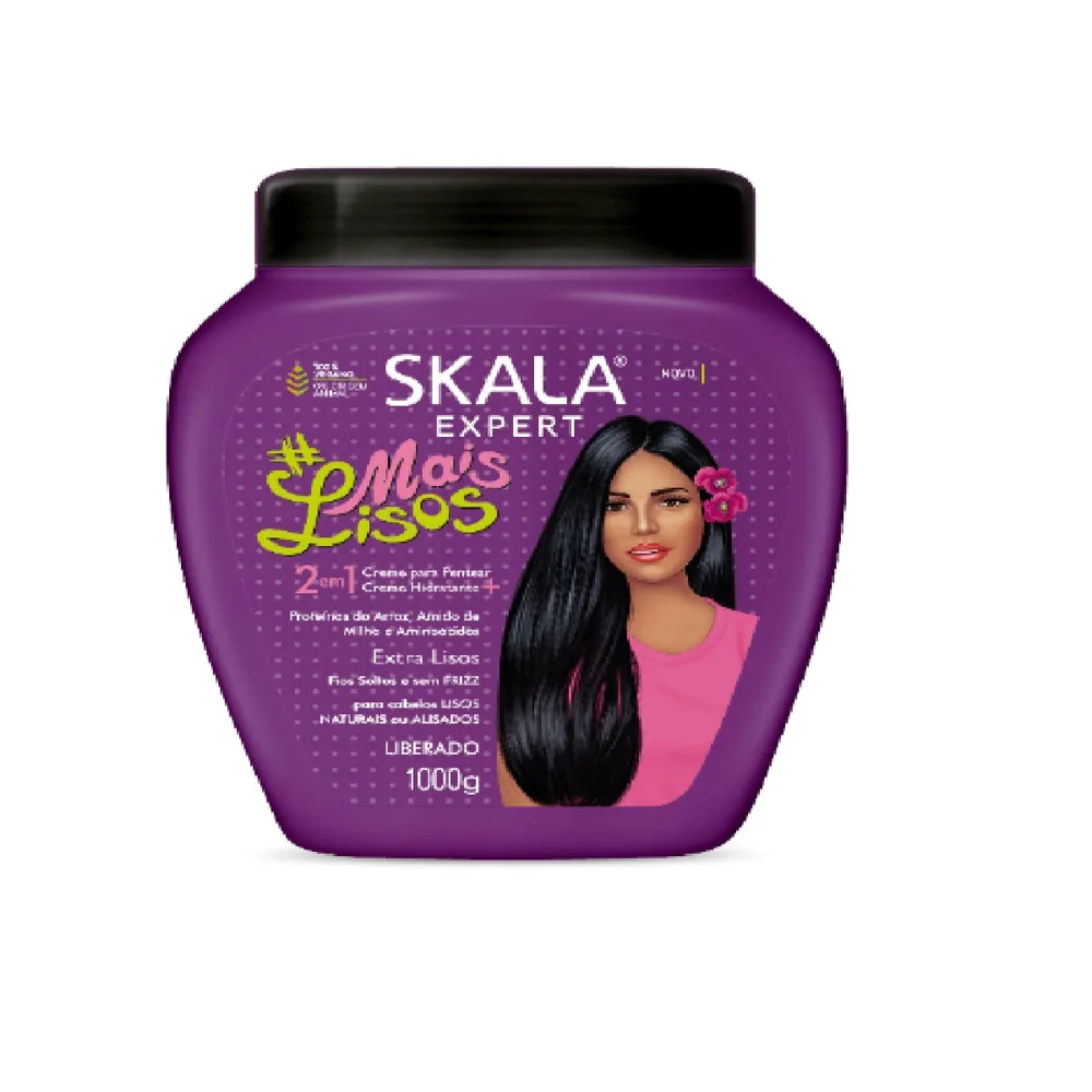 Creme de Tratamento Capilar Skala Expert Mais Lisos 2 em 1 1Kg