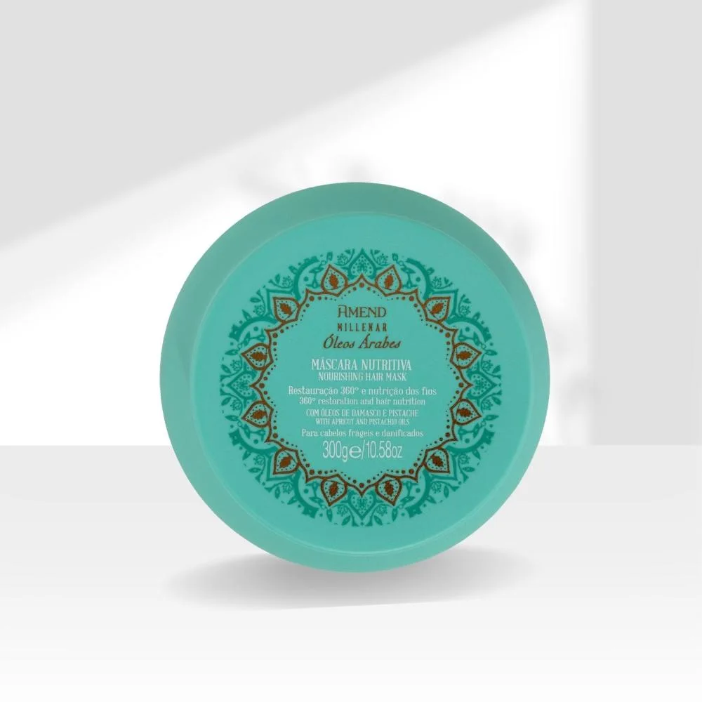 Amend - Máscara Millenar Óleos Árabes Nutritiva - 300g