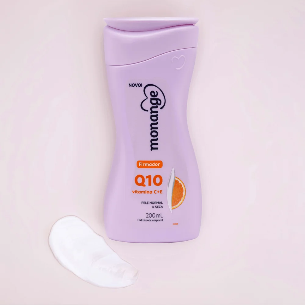 Loção Corporal Monange Q10 com Vitamina C e E Firmadora 200ml