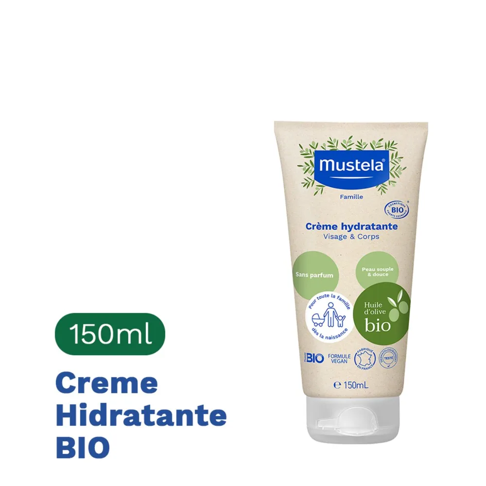 Loção Hidratante Mustela Bio Bebê Sem Perfume 150ml