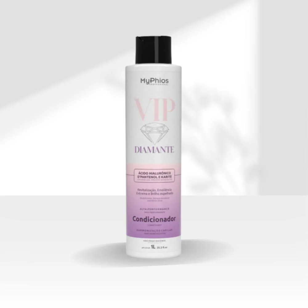 MyPhios - Condicionador VIP Diamante Hidratação Brilho Intenso 1L