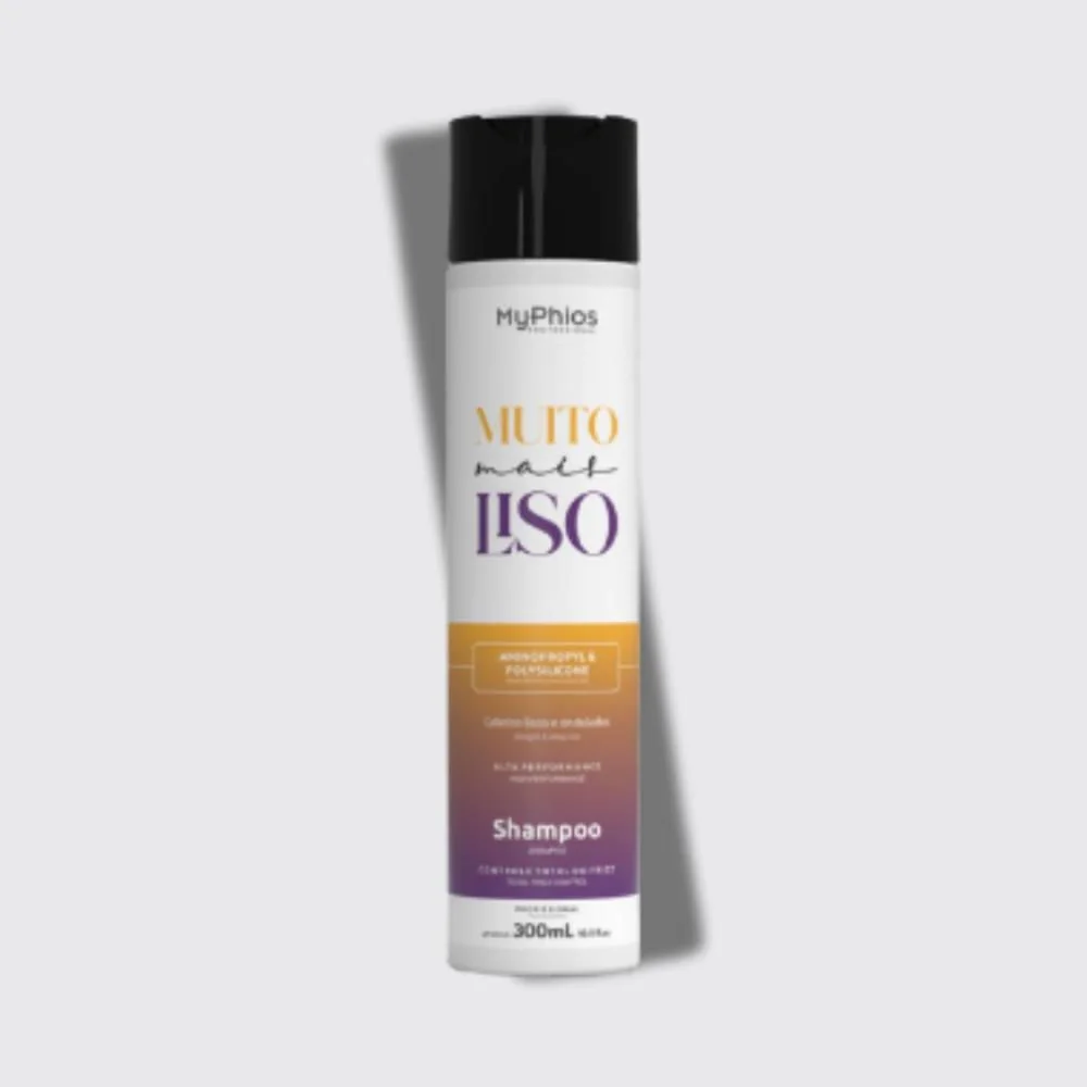 MyPhios - Shampoo Muito Mais Liso Redução de Frizz 300ml