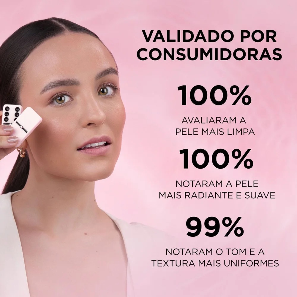 Gel de Limpeza Facial L’Oréal Paris Glycolic Bright Antimarcas com Ácido Glicólico e Niacinamida 150g