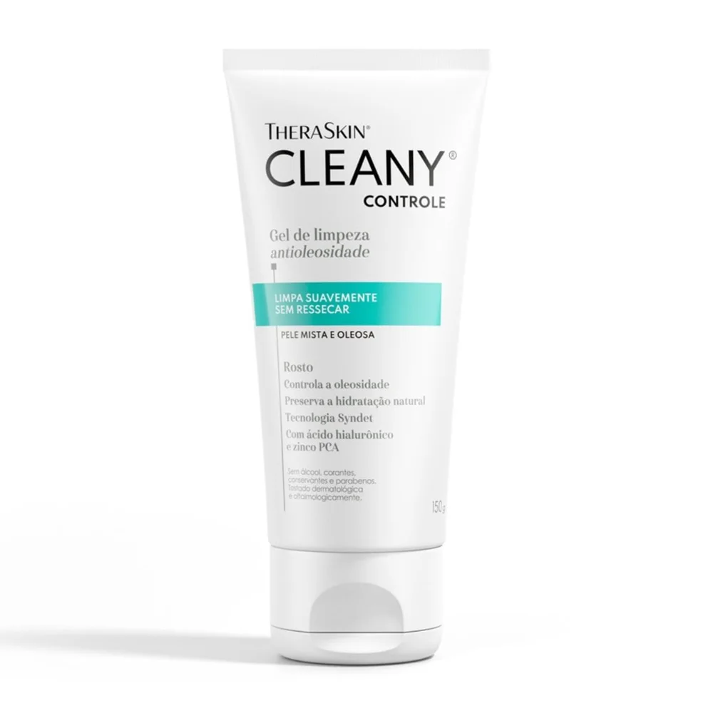 Gel de Limpeza Facial Theraskin Cleany Controle Antioleosidade 150ml