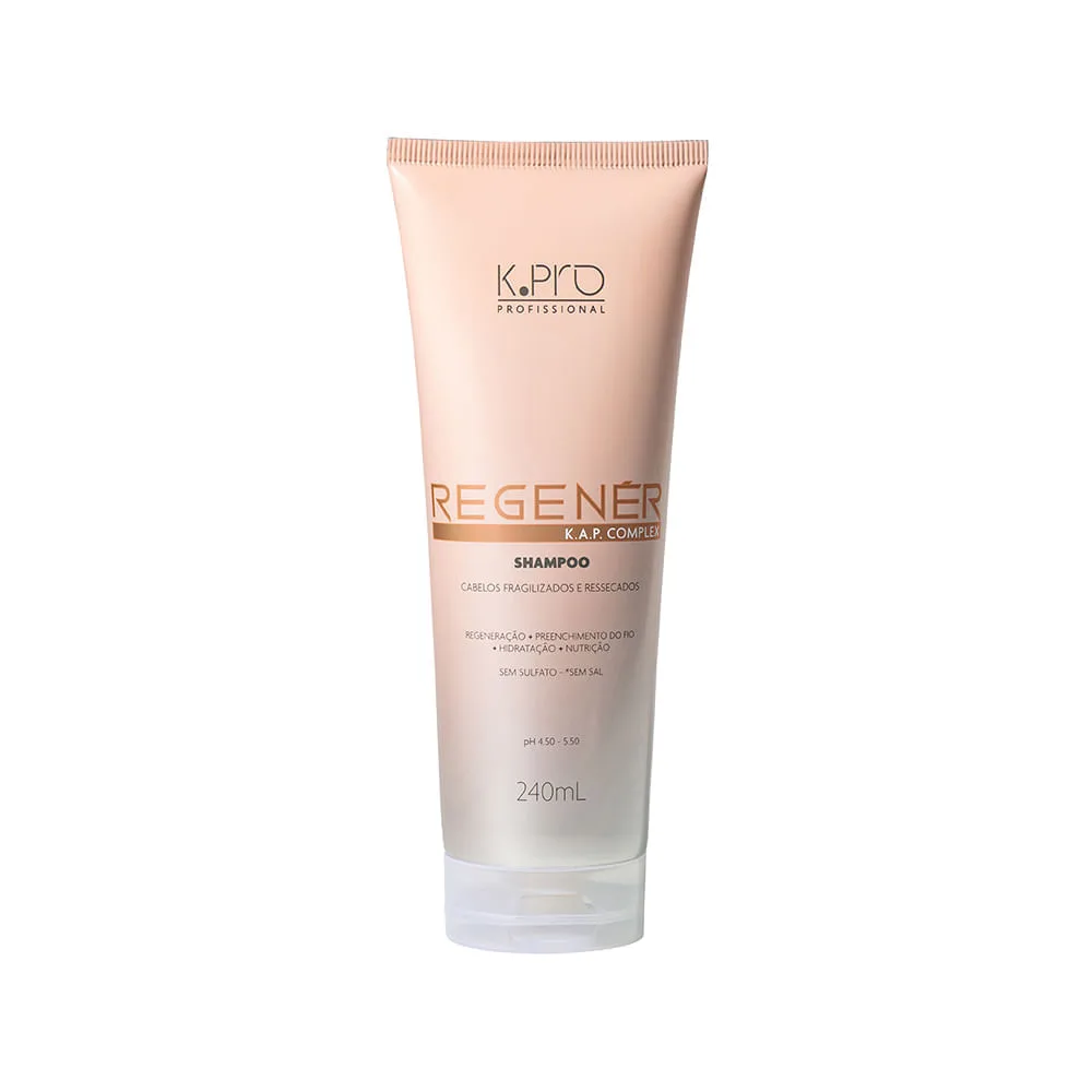 Kit K-Pro Profissional Regenér K.A.P Complex - Shampoo 240ml + Condicionador 240g